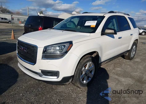 2015 GMC Acadia Sle-2 z USA, uszkodzony, nr VIN 1GKKRPKDXFJ246763